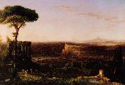 Thomas Cole Italian Scene, Composition oil painting on canvas